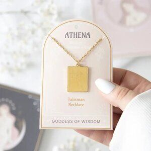 ($10) Goddess Energy Necklace - Athena